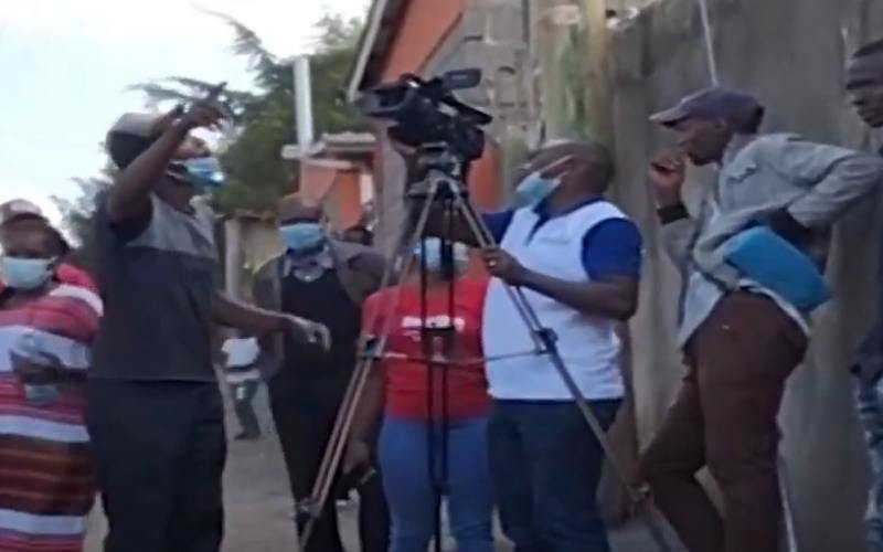 Journalist attacked by a family while in the line of duty