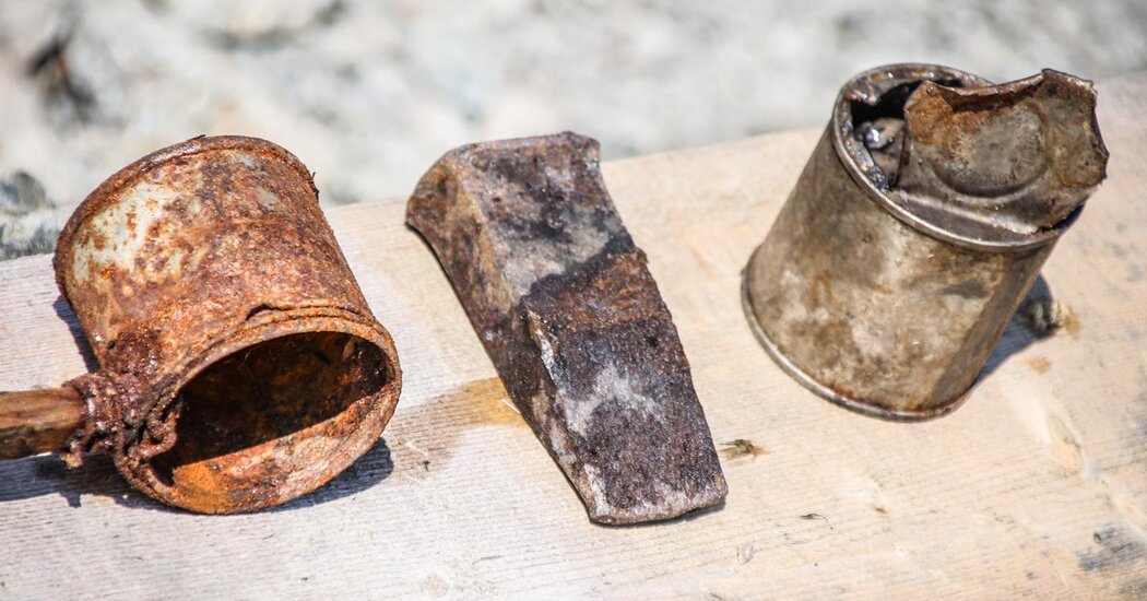 Melting Glaciers Have Exposed Frozen Relics of World War I