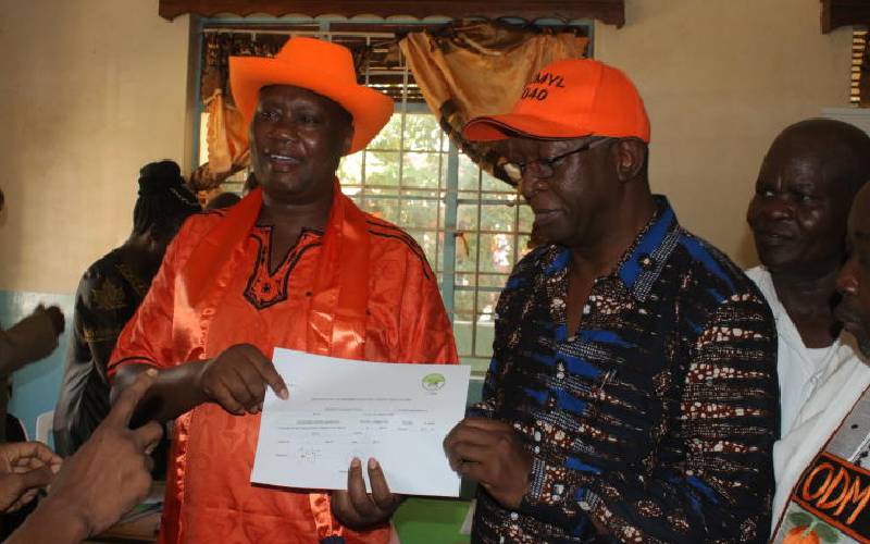 The IEBC has cleared Governor Sospeter Ojaamong to contest the Teso South MP seat.