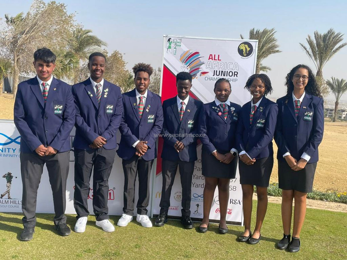 Kenya Junior Golf Team back home with wealth of experience from continental duty