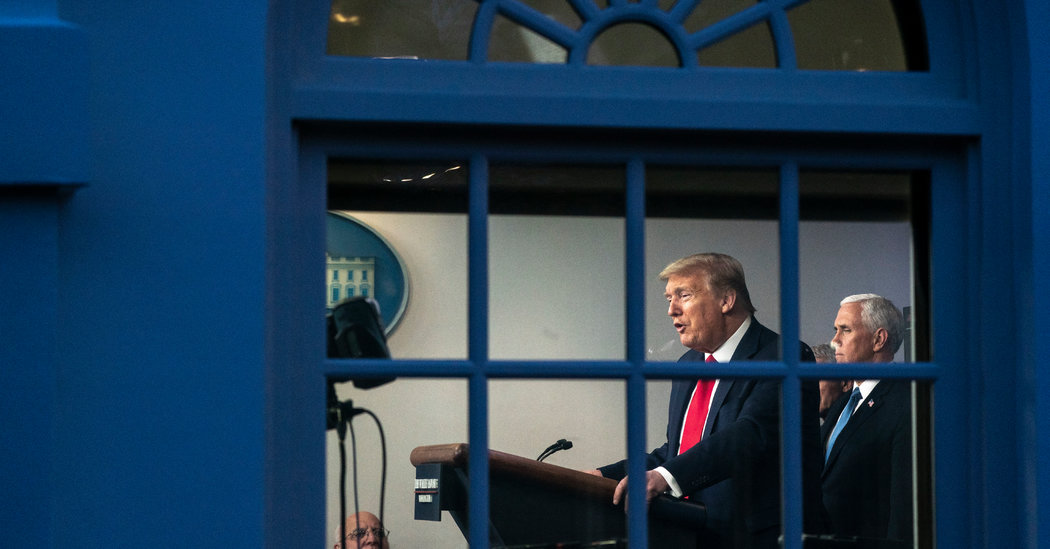 Opinion | Stop Airing Trump’s Briefings!