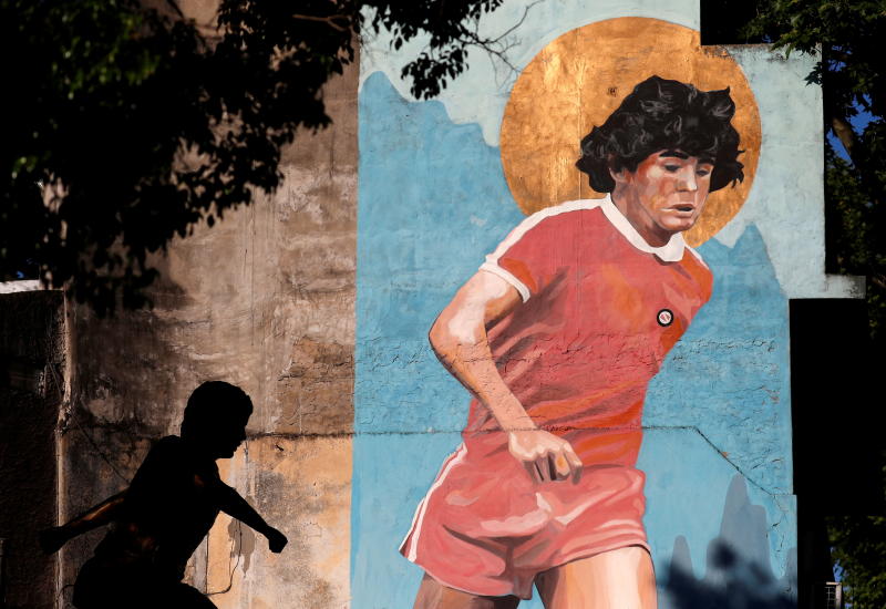 Argentina spends weekend celebrating late hero Diego Maradona : The standard Sports