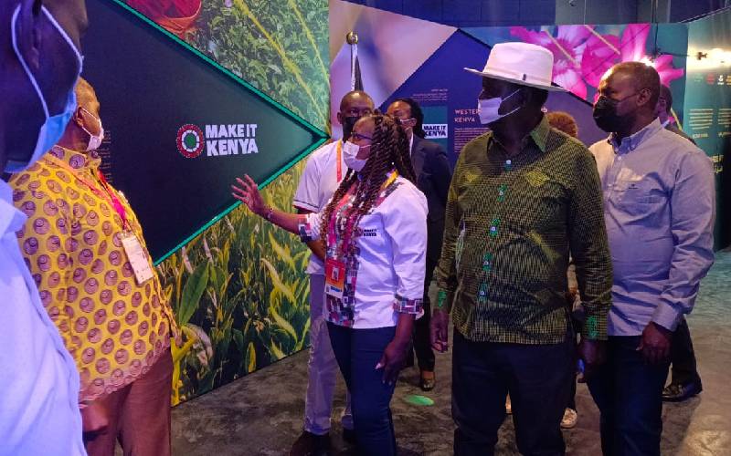 Raila Odinga praises Kenya’s exhibition at the Dubai expo