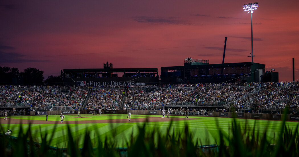 Tim Anderson Gives 'Field of Dreams' Game a Hollywood Ending