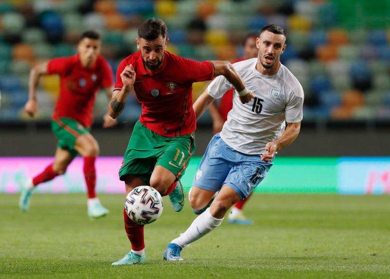 Fernandes double fires Portugal to win over Israel : The standard Sports