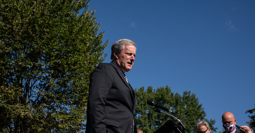 Meadows Sues Pelosi in Bid to Block Jan. 6 Committee Subpoena