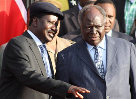 Raila Shares Kibaki's Little Known Habits During Cabinet Meetings