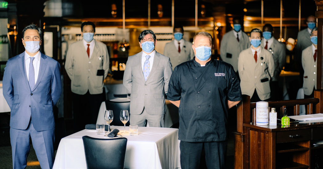 The New Face of Restaurant Hospitality Wears a Mask
