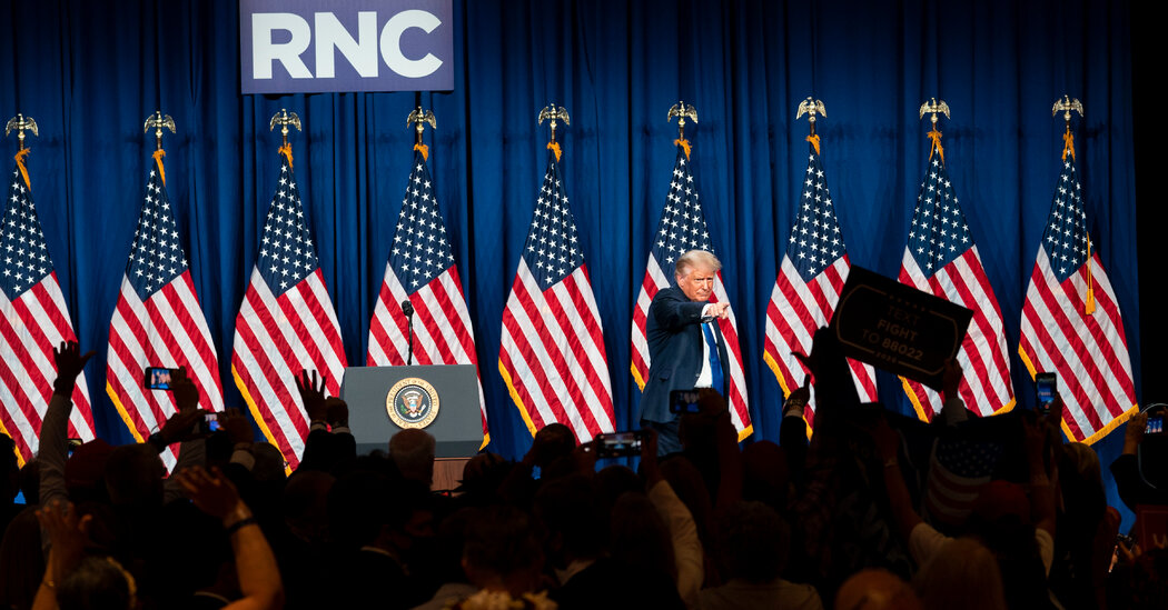 Republicans Nominate Trump at RNC, Who Flings Baseless Attacks at Biden