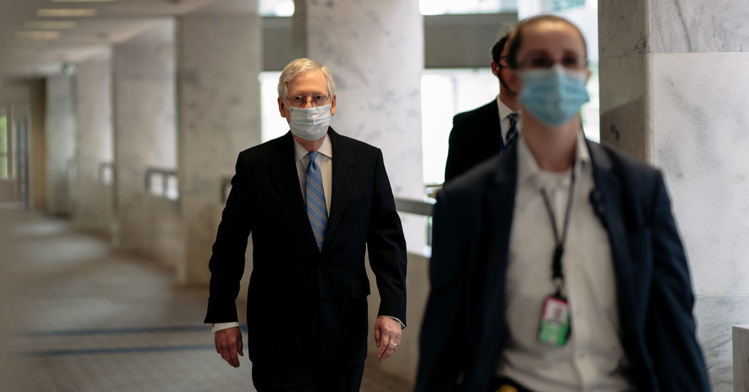 With Go-Slow Approach, Republicans Risk Political Blowback on Pandemic Aid