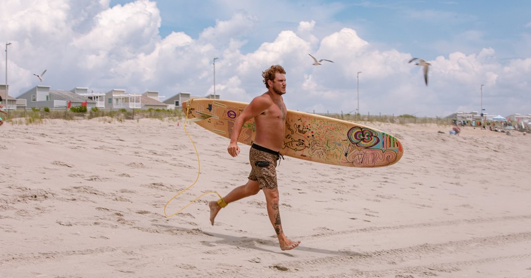 Beaches Are Open in N.Y.C., but Virus Worries Linger