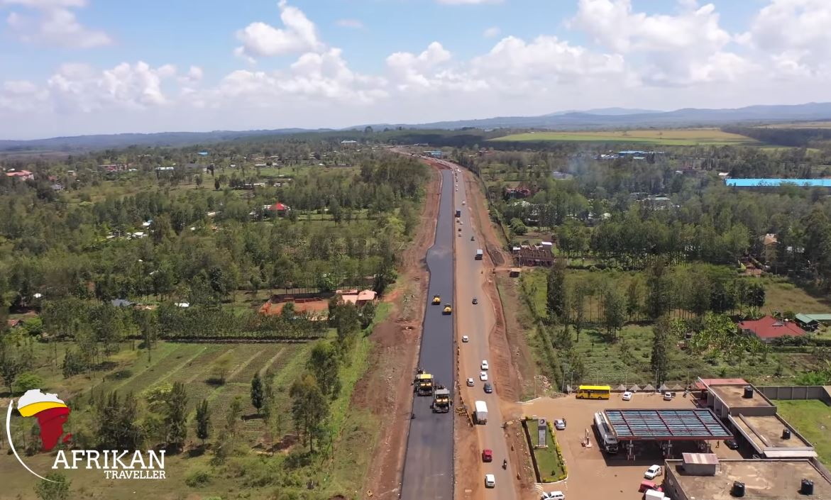 Check Out The Incredible Progress of the 84 km Kenol to Marua Dual Carriage (Drone Video)