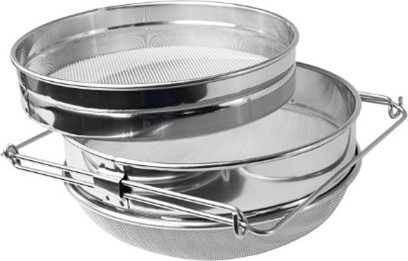 Double sided sieve