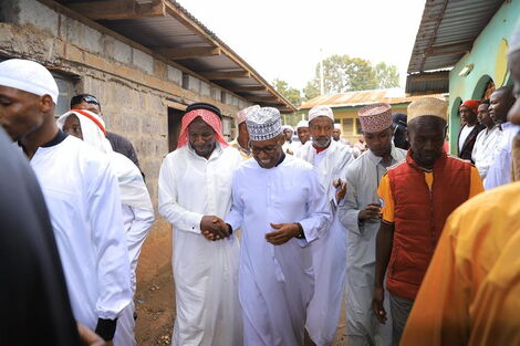 Wanjigi Engages With Kibra Residents After Attending Eid Celebrations