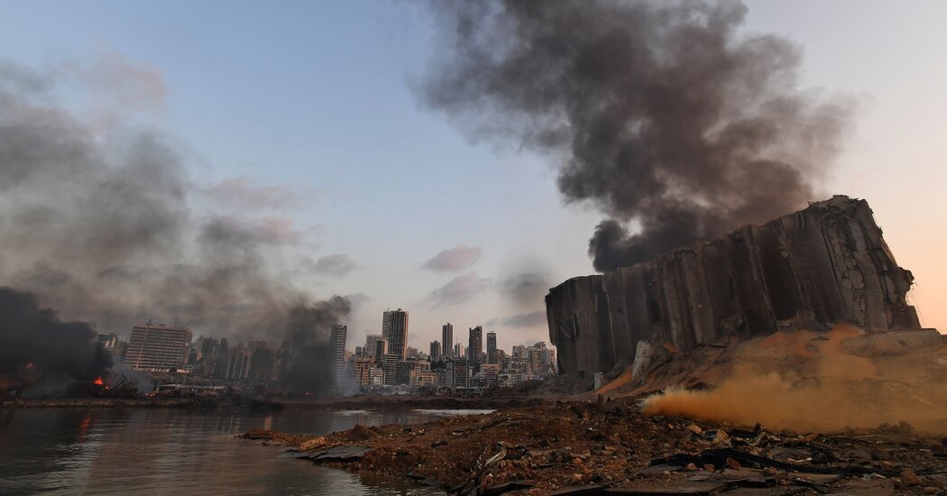 Opinion | The Beirut Explosions: It Sounded Like the World Was Breaking Open