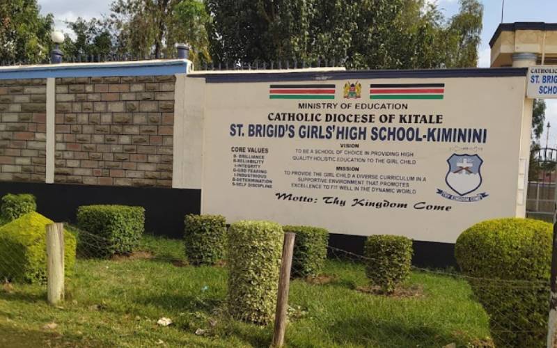 Trans Nzoia's St Brigid’s Girls High School on the spot for turning away student over illness
