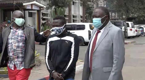Suspected serial killer Masten Wanjala in court on Friday, July 15, 2021