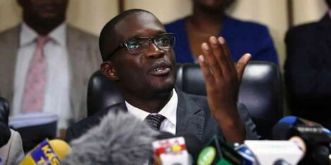 Former IEBC CEO Ezra Chiloba.