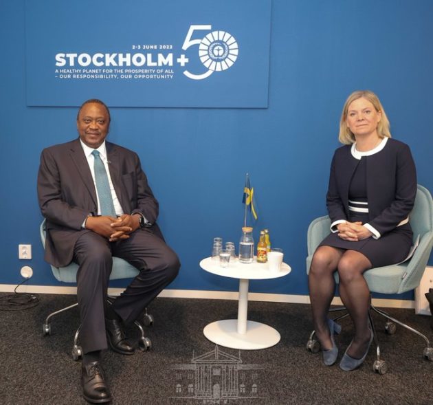 Uhuru, Swedish PM Push For Enhanced Action To Mitigate Climate Change Challenges » Capital News