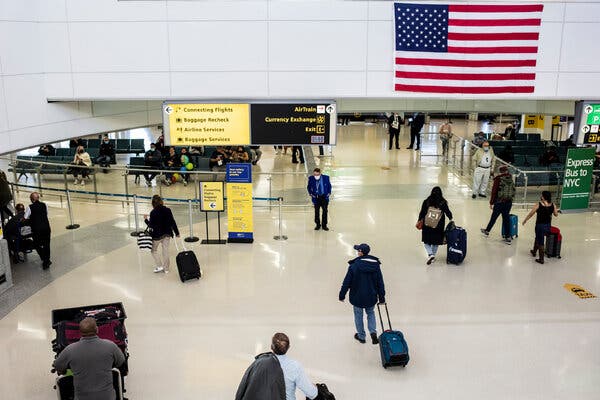 New travel restrictions may go into effect only weeks after international travel opened up more widely for vaccinated travelers to the U.S.