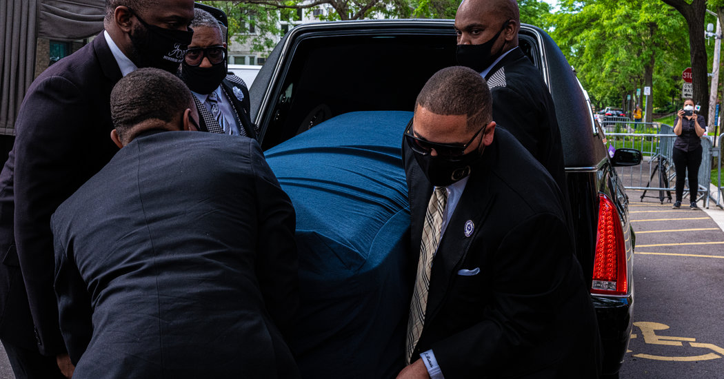 Live George Floyd Memorial Service and Protest Updates