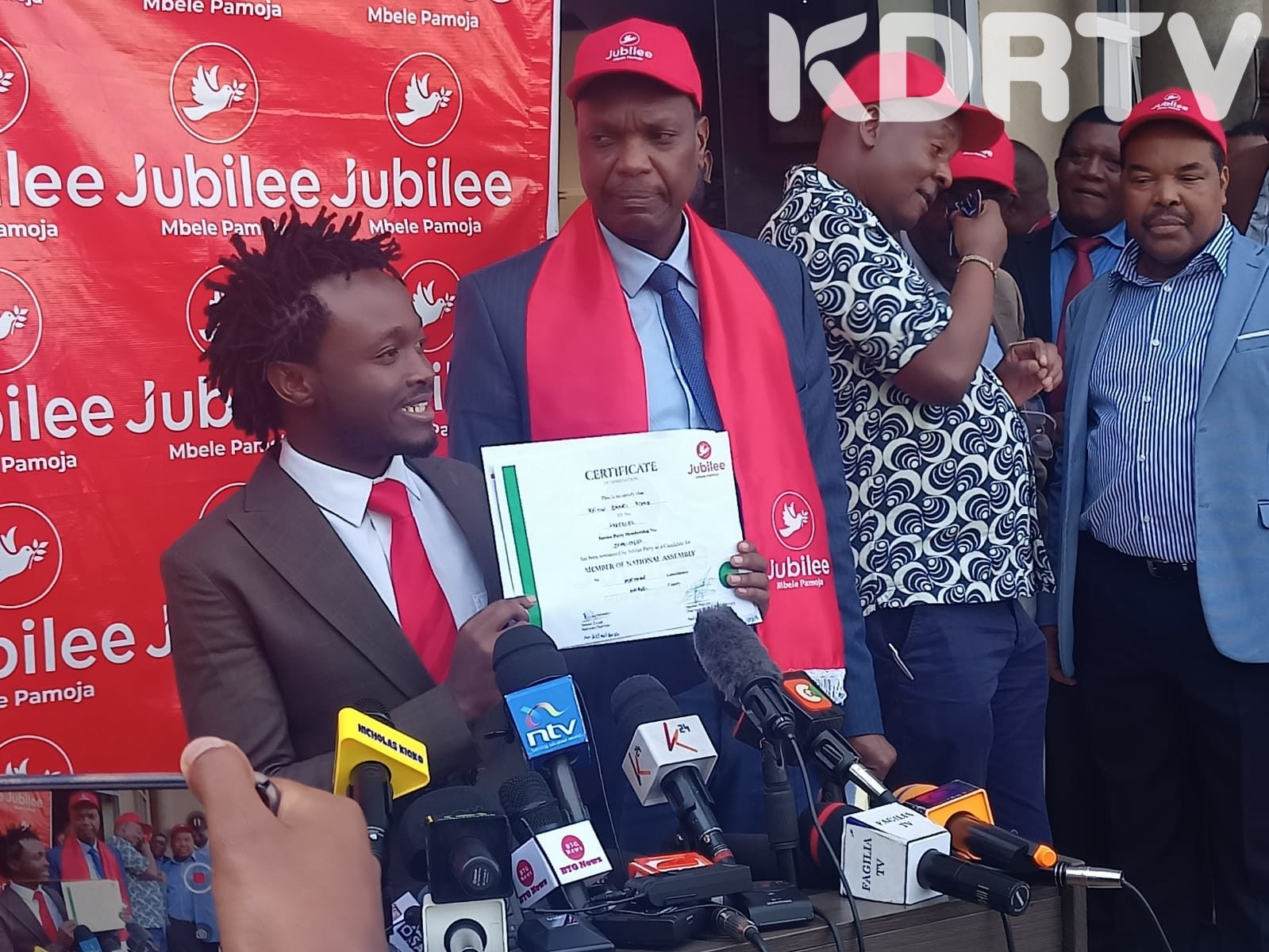 Jubilee Party Finally Gives Bahati Nomination After Crying On Camera