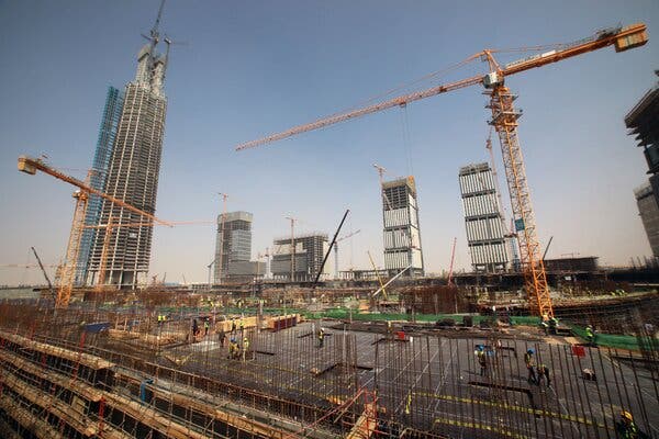 With help from China’s Belt and Road Initiative, Egypt is building a new administrative capital.