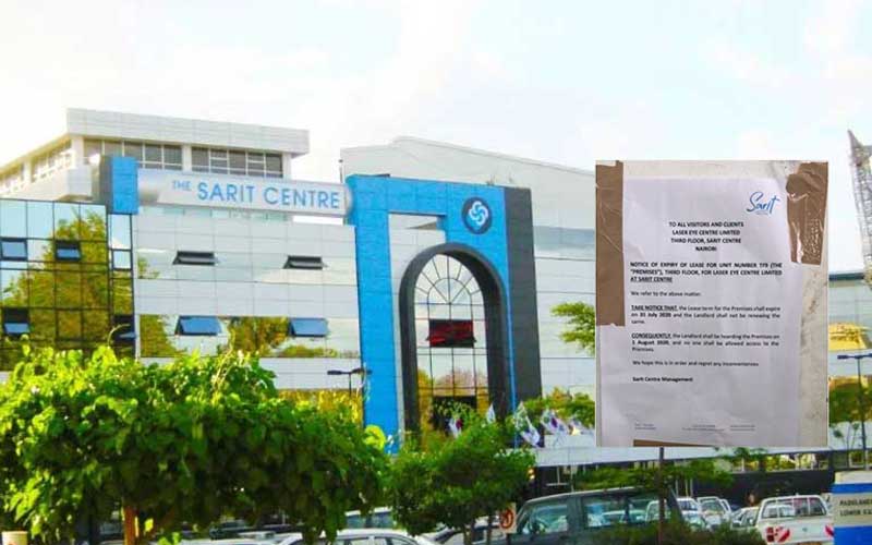 Patients win first round in bid to stop eye clinic eviction: The Standard