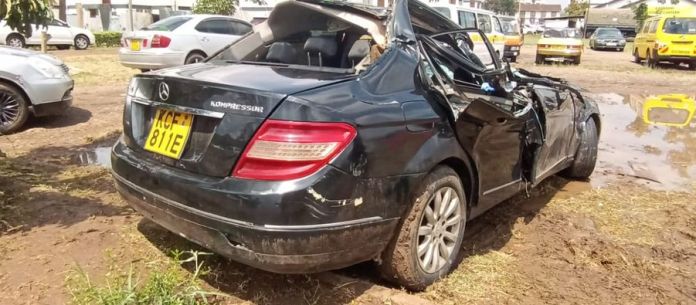 Photos: Politician Dies In Tragic Accident Along Thika Road Due To Drunk Driving
