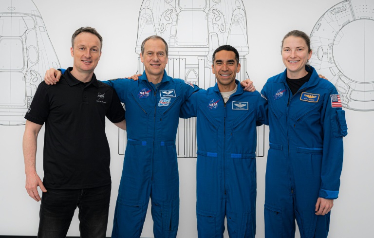 SpaceX capsule with crew of four docks with ISS » Capital News