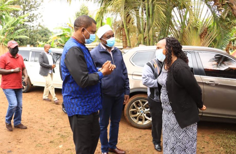 Speaker Justin Muturi Consoles Family of Slain Kianjokoma Brothers