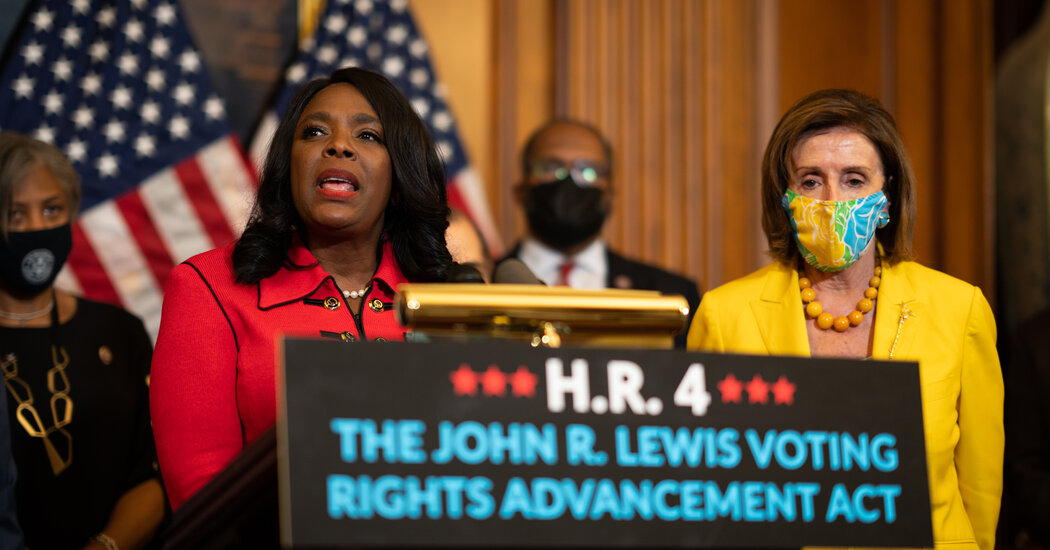 House Passes a Voting Rights Bill, but a G.O.P. Blockade Awaits in the Senate