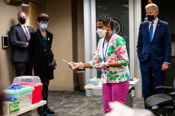 The inoculation rate of frontline health care workers at the Department of Veterans Affairs has increased since a vaccine mandate for them was announced about seven weeks ago.
