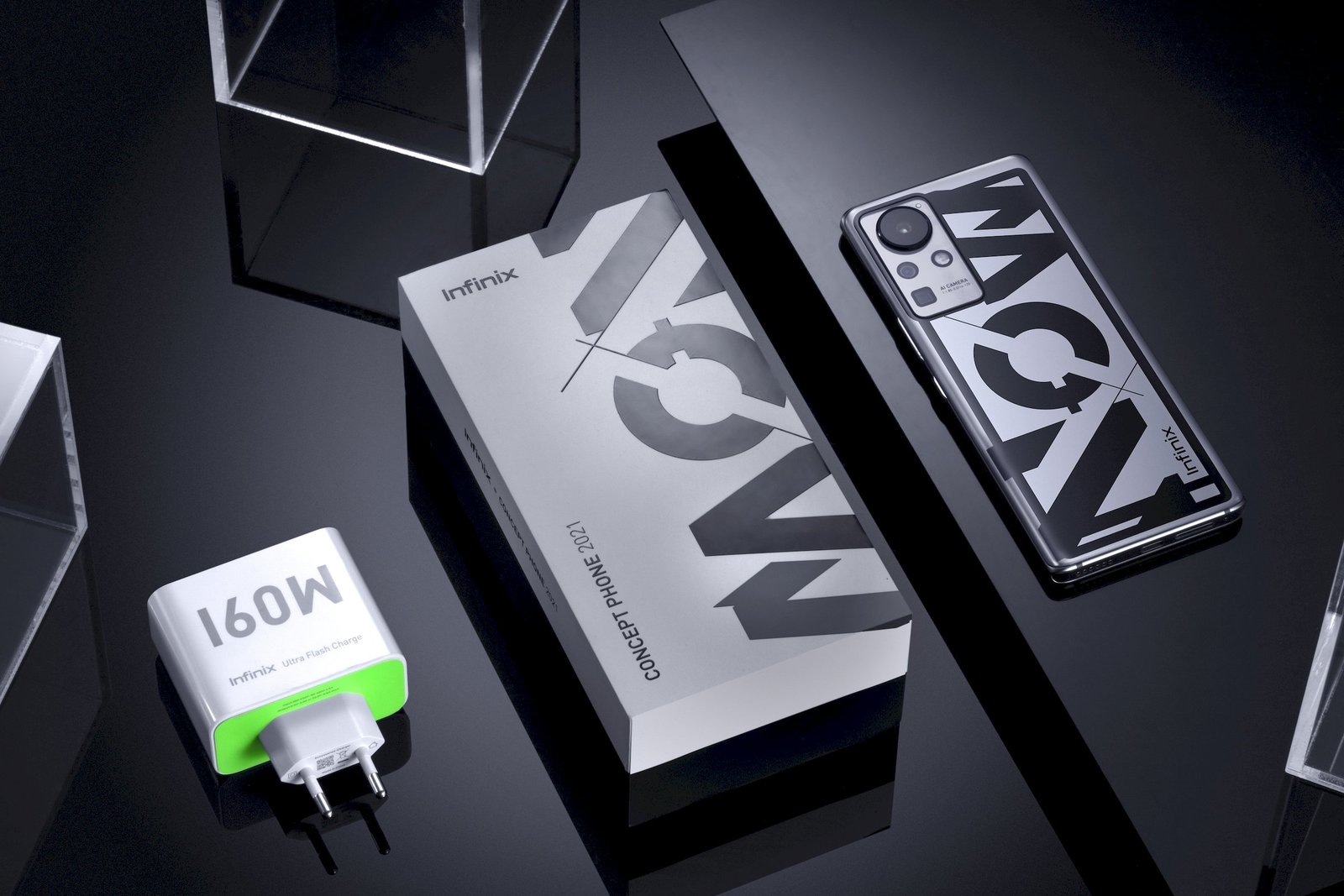 Infinix Concept Phone features 160W Charger to fully charge in 10 Minutes