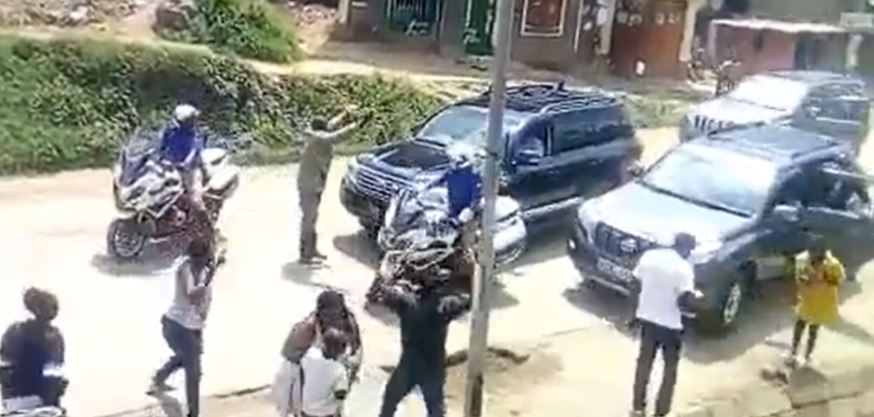 Government Speaks on Man who Obstructed Presidential Motorcade in Kasarani