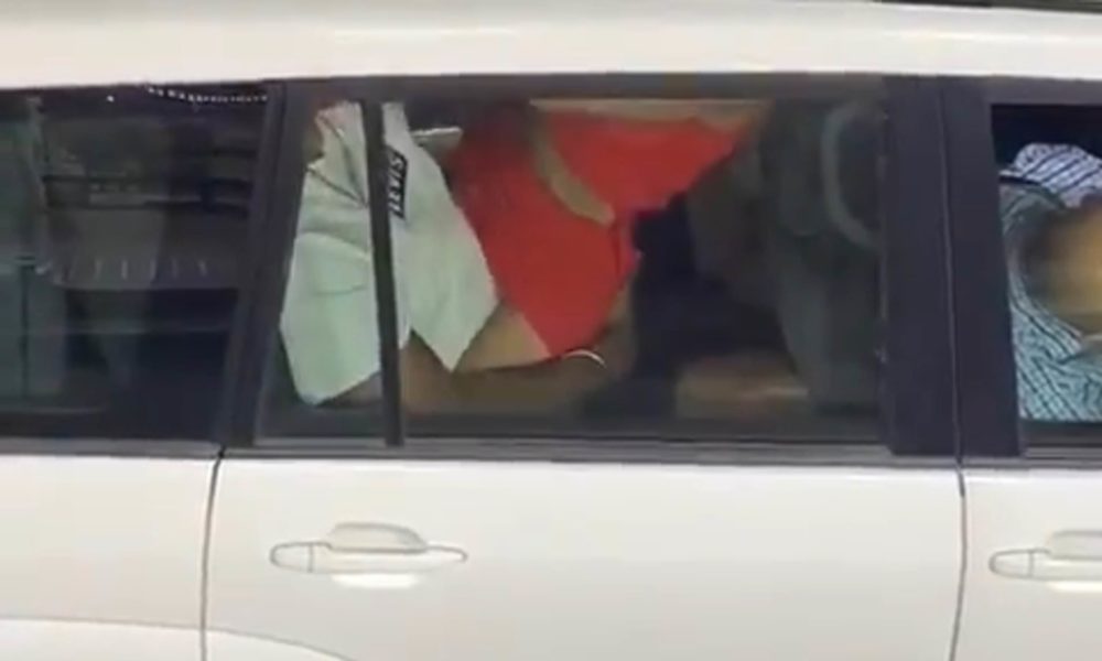 UN peacekeeping Envoy captured having sex in an official car