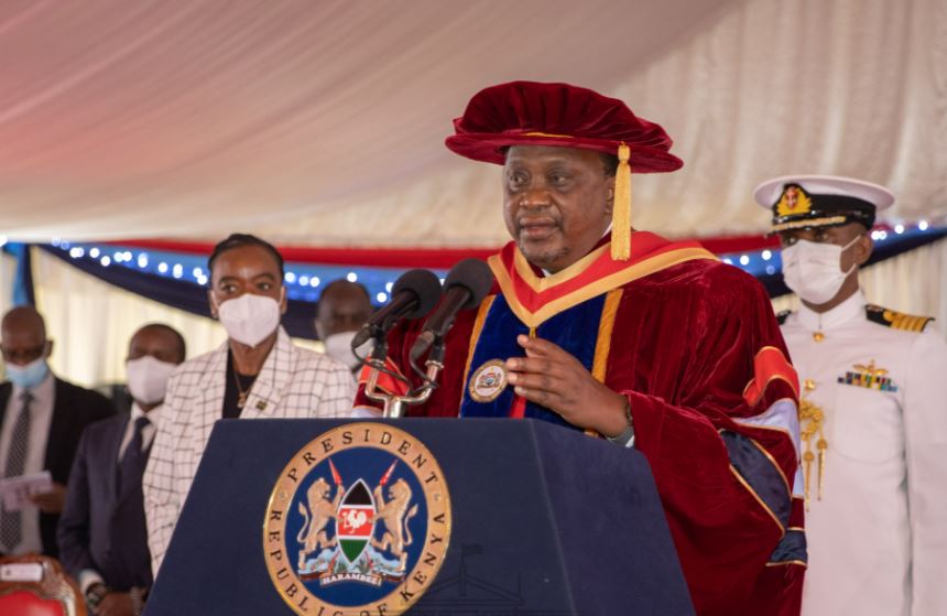 Uhuru Awards University Charter To National Defence College
