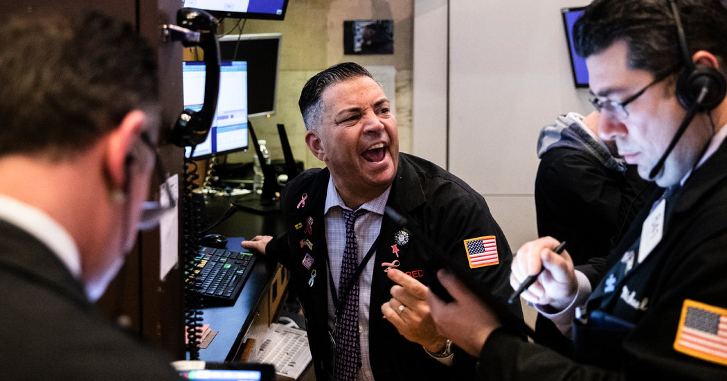Congress Nears Stimulus Deal With White House as Wall Street Suffers Rout