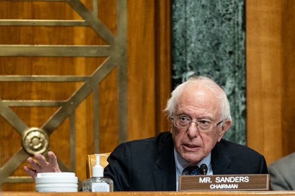 Senator Bernie Sanders introduced a resolution on Thursday aimed at halting the sale of precision-guided weapons to Israel.