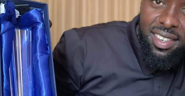 Musician Eddy Kenzo receives CAMA best African Afrobeats music Award 2021