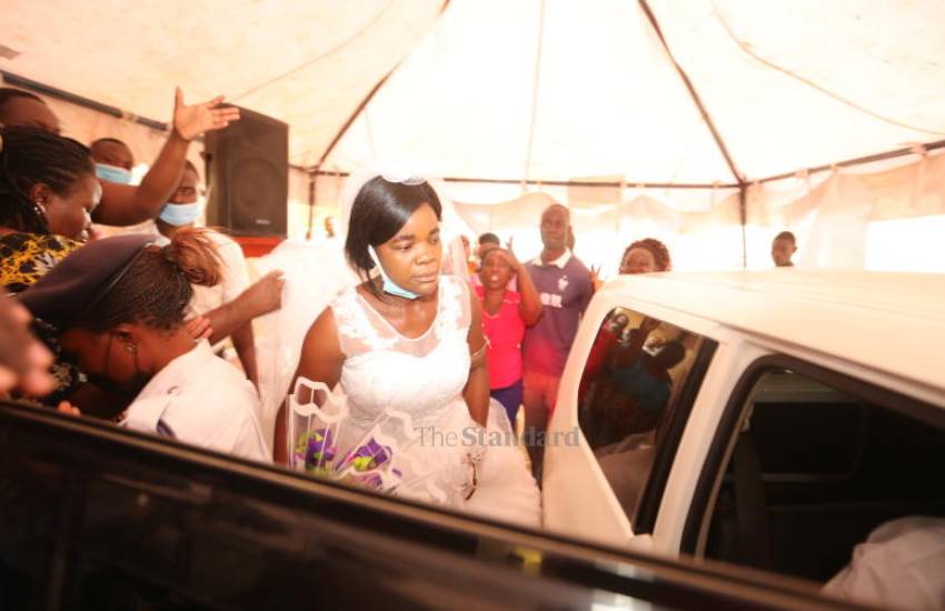 Drama as woman storms wedding [PHOTOS]