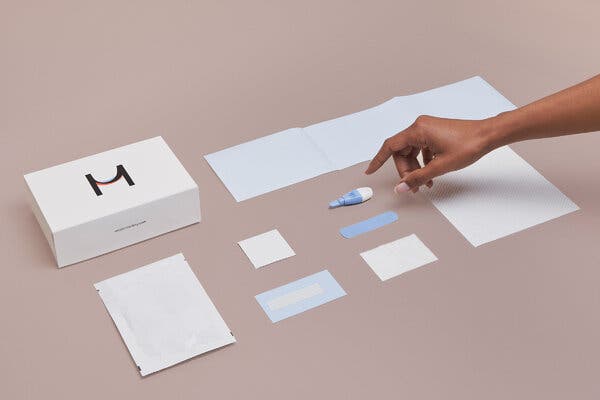 Modern Fertility’s flagship product is a $159 finger prick test that can estimate how many eggs a woman may have left, which can help determine which fertility method might be best.