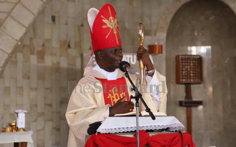 Nakuru Bishop Maurice Muhatia speaks after appointment, condemns school unrest