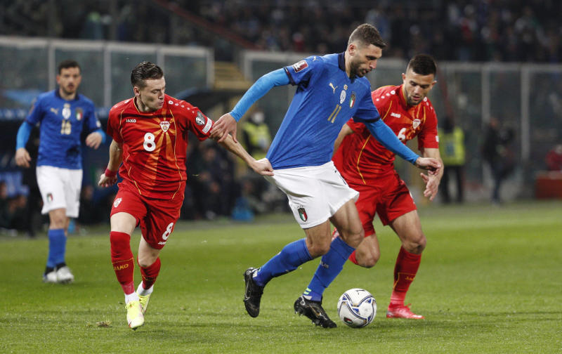 Italy fail to qualify for World Cup after shock loss to North Macedonia : The standard Sports