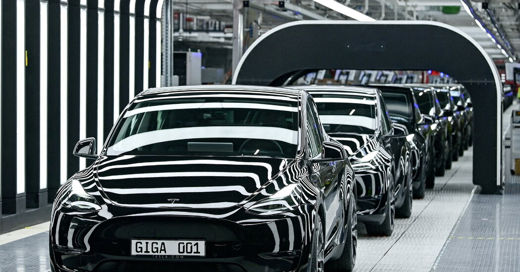 Tesla’s Sales Jumped in the First Quarter, Bucking Industry Trend Again