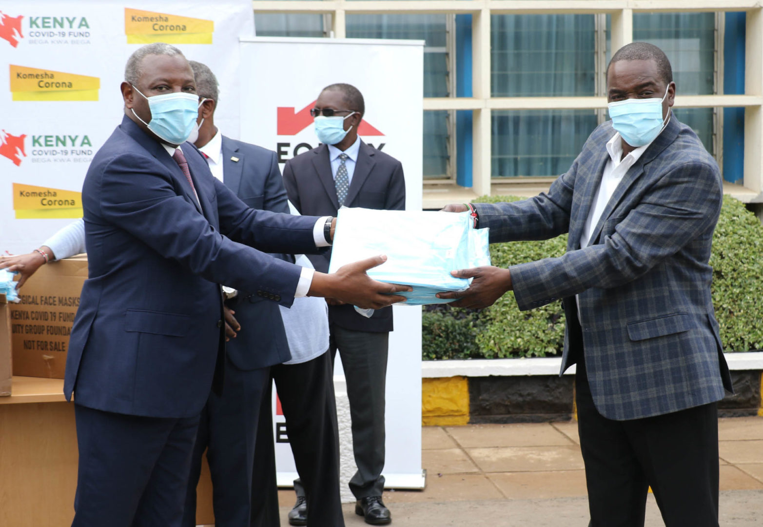Public Hospitals To Recieve PPEs from Kenya COVID-19 Fund for use by healthcare workers