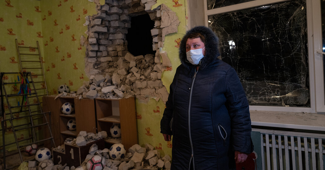 Ukraine Blames Russia-Backed Separatists for Shelling in Eastern Ukraine
