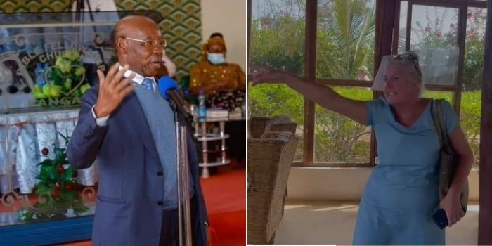 Posh Diani Hotel Demolished in Owner's Row With S.K Macharia [VIDEO]