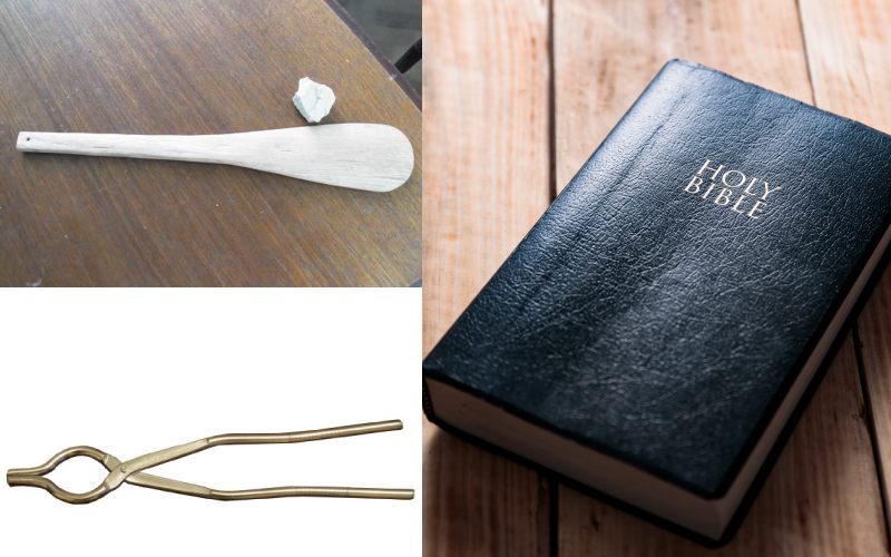 Strange items hawked in estate pubs