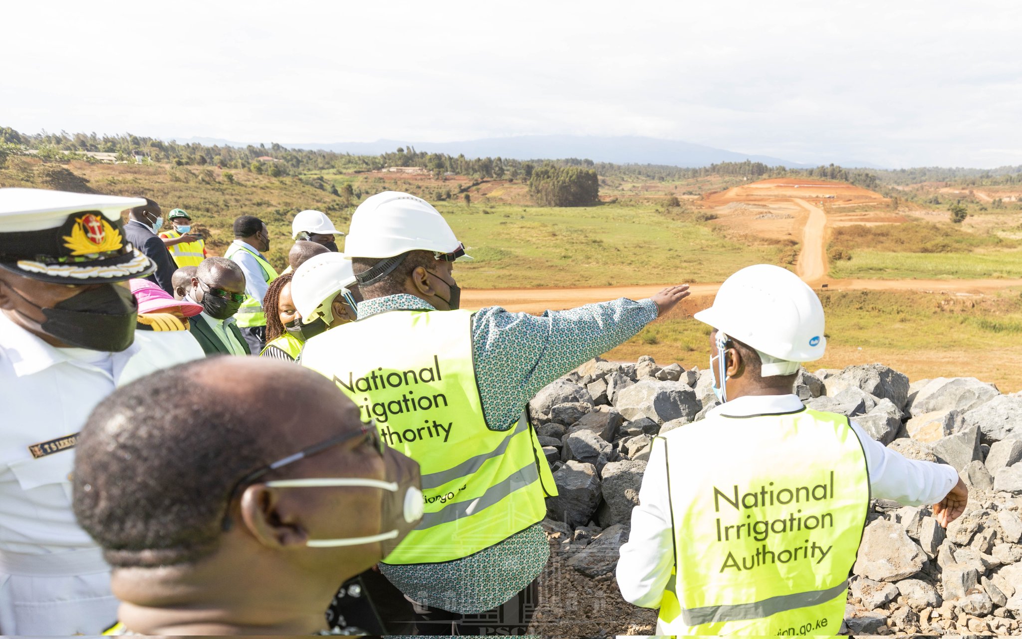 President Kenyatta tours multi-billion irrigation projects in Kirinyaga County » Capital News